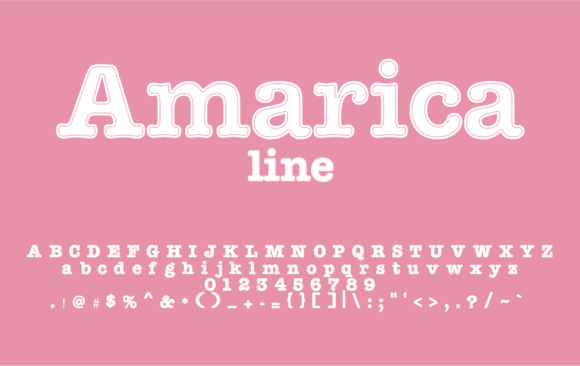 Amarica Line: The Display Font That Made My Campaign Covers Click