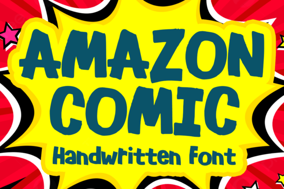 Amazon Comic: A Display Font Built for Digital Storytelling