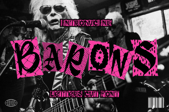 Barons: A Bold Display Font for Editorial Design