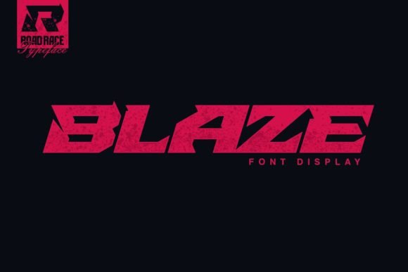 Blaze Font Review: A Bold Display Typeface for Campaign Design