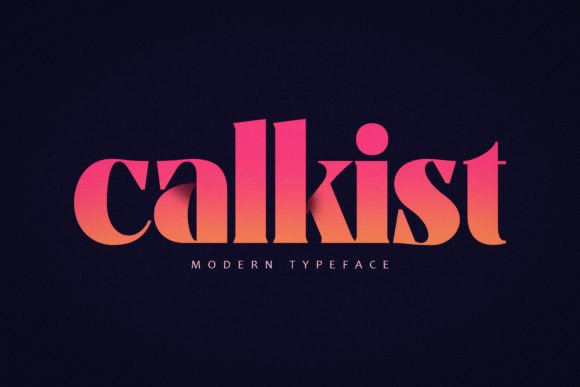 Calkist: A Display Font That Elevates Your Handmade Products