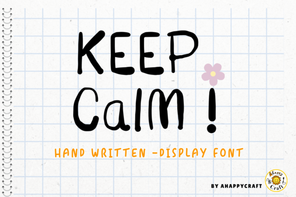 Cute Inky: A Handwritten Display Font for Crafters and Creators