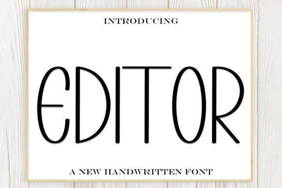Editor Font: Sweet Cursive Sans for Handmade Labels and Packaging