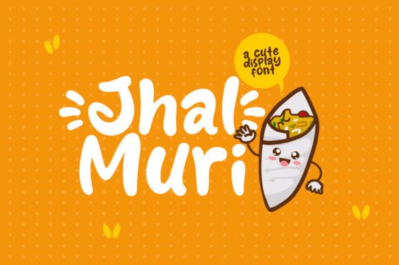 Jhal Muri: A Display Font with Spice and Character