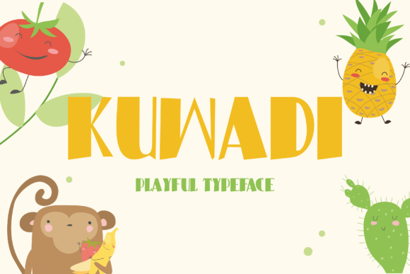 Kuwadi: A Playful Display Font for Handmade Creations