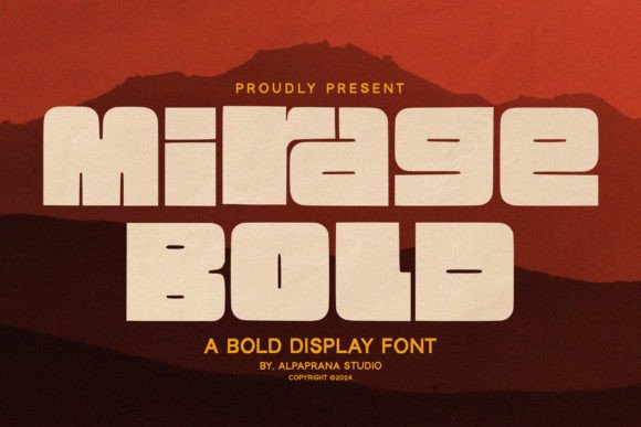 Mirage Bold: A Display Font Built for Editorial Impact