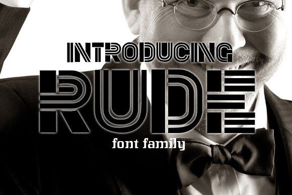 Rude Font: A Crafter’s Honest Take on This Bold Display Typeface