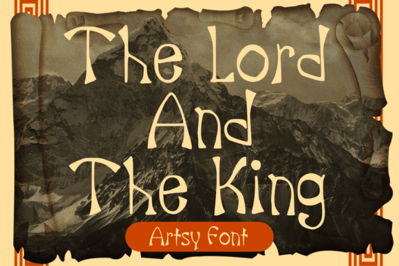 The Lord and the King: A Medieval Display Font for Editorial Design